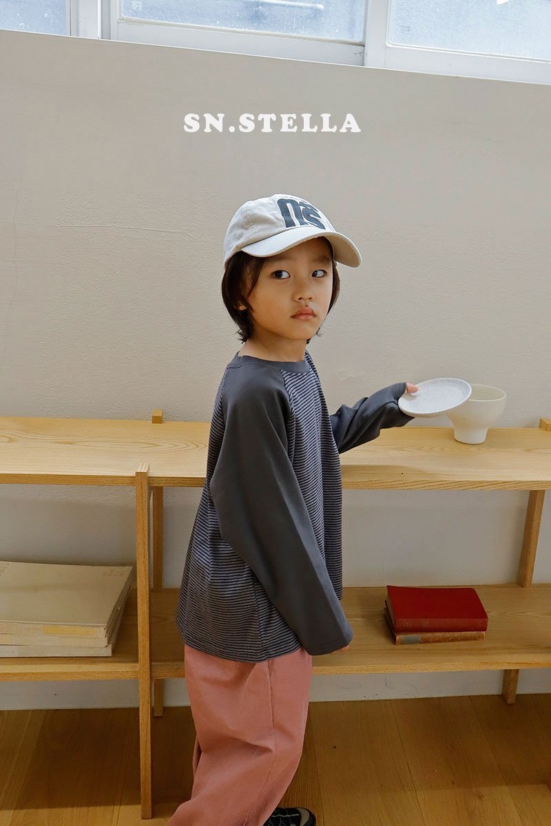 Sn.stella - Korean Children Fashion - #Kfashion4kids - Mild Raglan Tee - 4