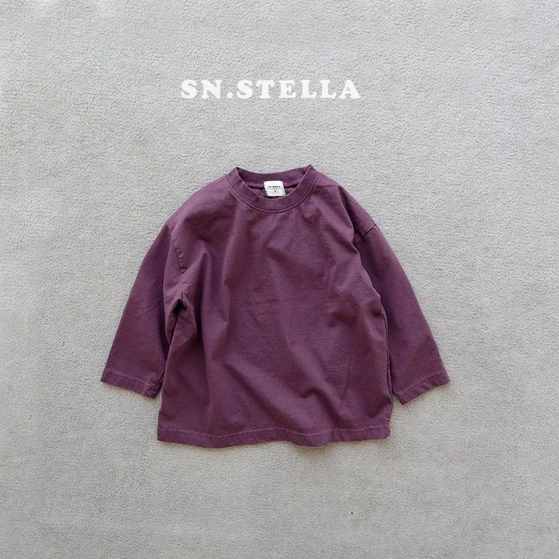 Sn.stella - Korean Children Fashion - #magicofchildhood - Smile Tee - 11