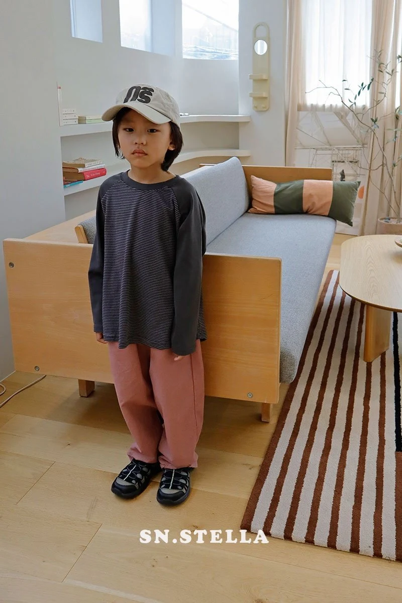 Sn.stella - Korean Children Fashion - #magicofchildhood - Mild Raglan Tee - 5