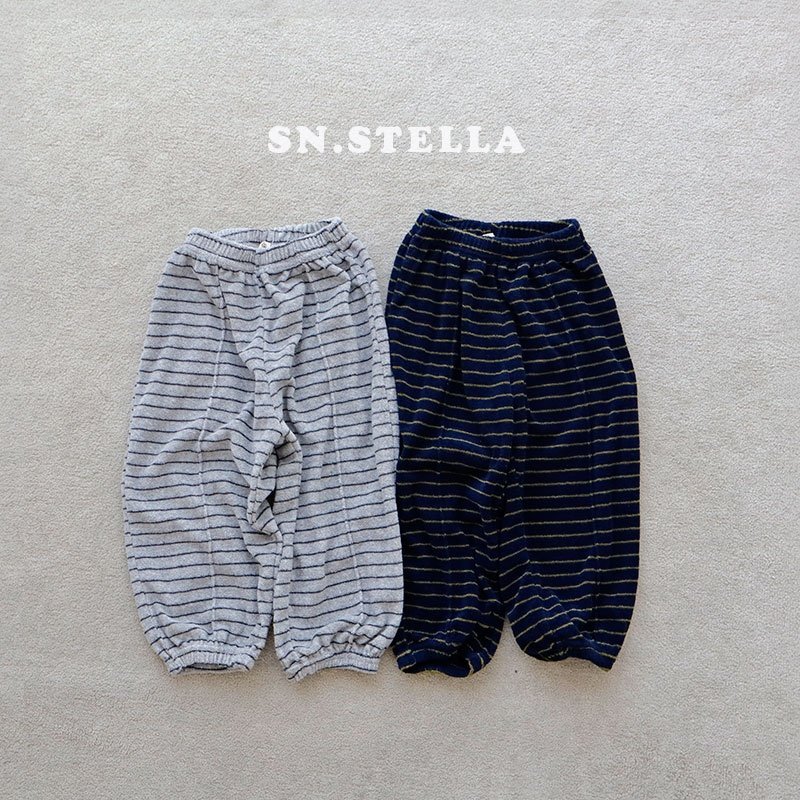 Sn.stella - Korean Children Fashion - #magicofchildhood - Stripe Jogger Pants