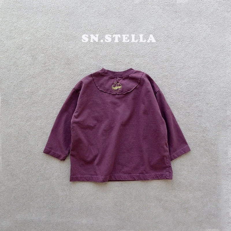 Sn.stella - Korean Children Fashion - #minifashionista - Smile Tee - 12