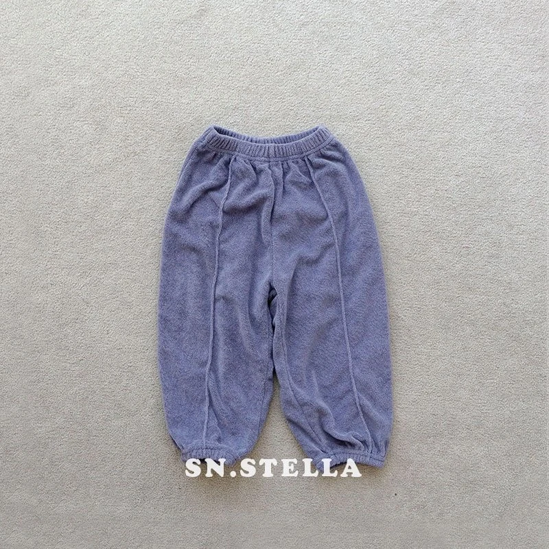 Sn.stella - Korean Children Fashion - #minifashionista - Pin-Tuck Jogger Pants - 10