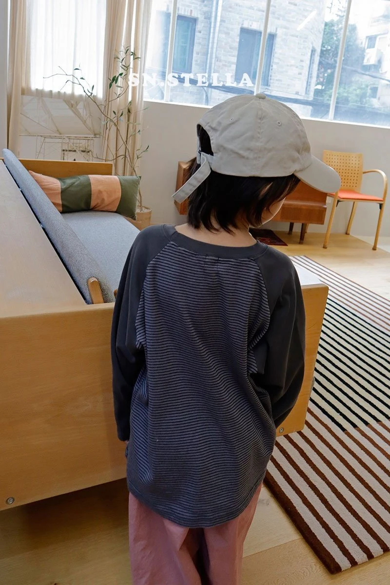 Sn.stella - Korean Children Fashion - #minifashionista - Mild Raglan Tee - 6