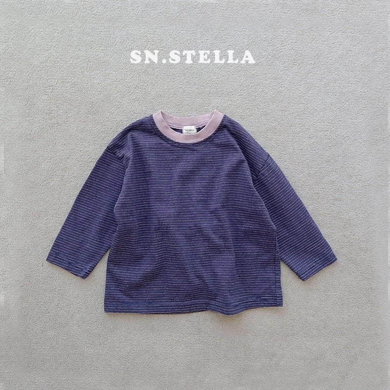 Sn.stella - Korean Children Fashion - #minifashionista - Soso Stripe Tee - 12