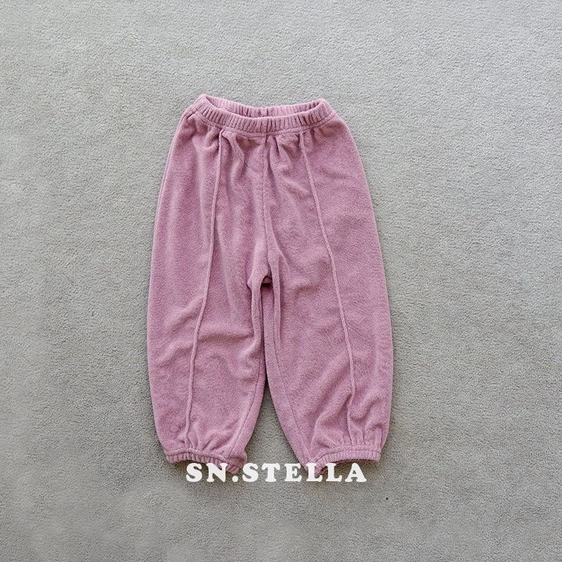 Sn.stella - Korean Children Fashion - #prettylittlegirls - Pin-Tuck Jogger Pants - 11