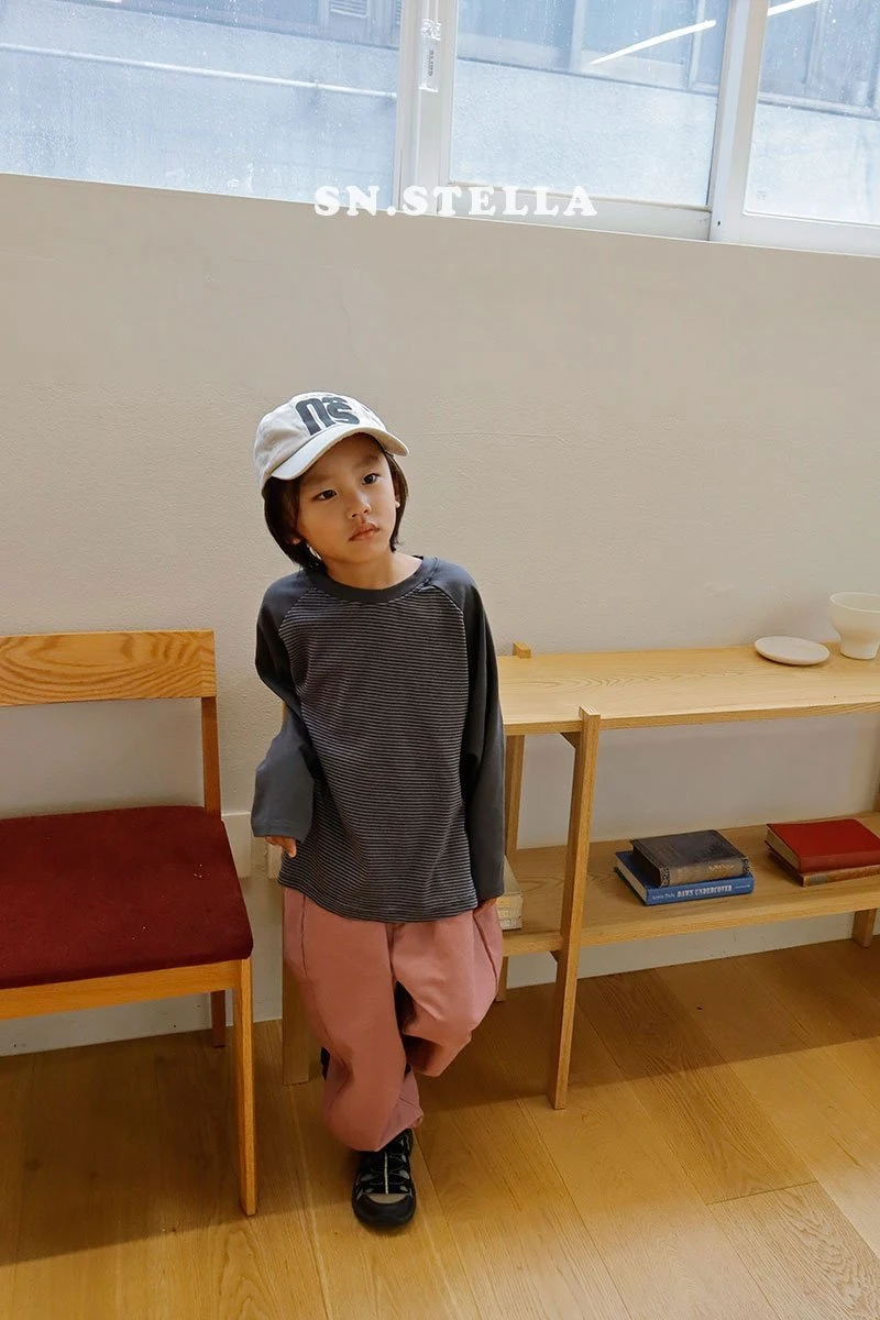 Sn.stella - Korean Children Fashion - #prettylittlegirls - Mild Raglan Tee - 7