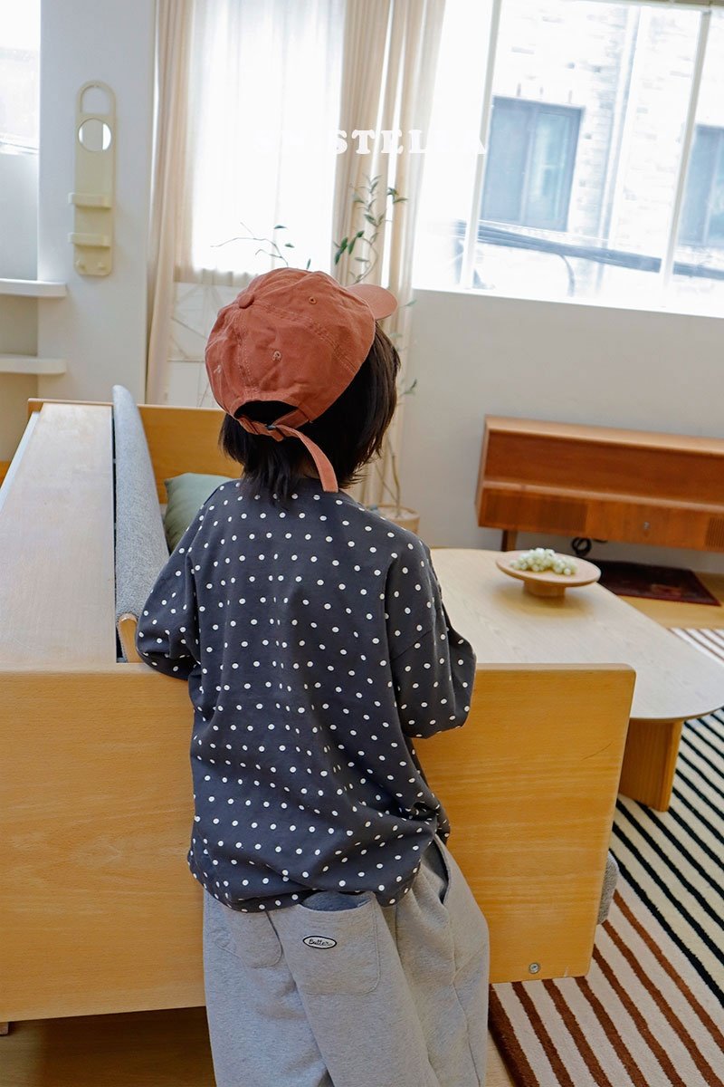 Sn.stella - Korean Children Fashion - #prettylittlegirls - Fall Dot Tee - 6