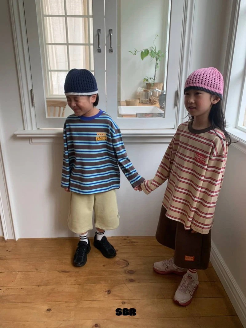 Soboroo - Korean Children Fashion - #childofig - Dought Stripe Tee - 9