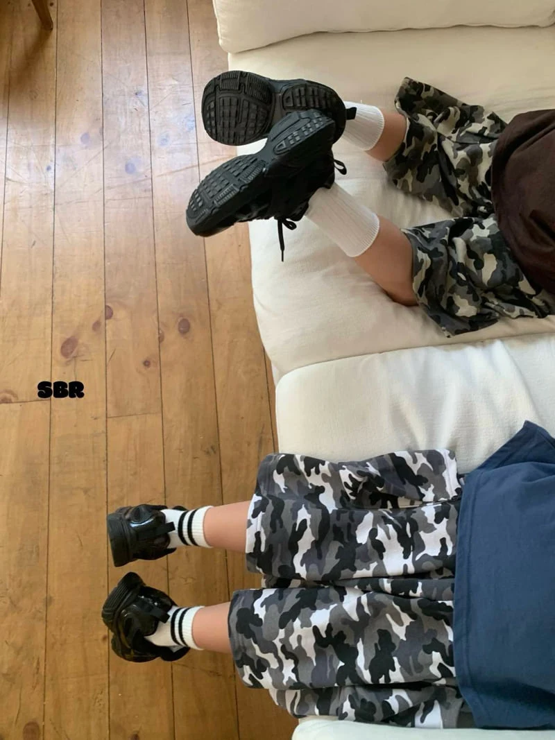 Soboroo - Korean Children Fashion - #childrensboutique - Midi Camo Pants - 5