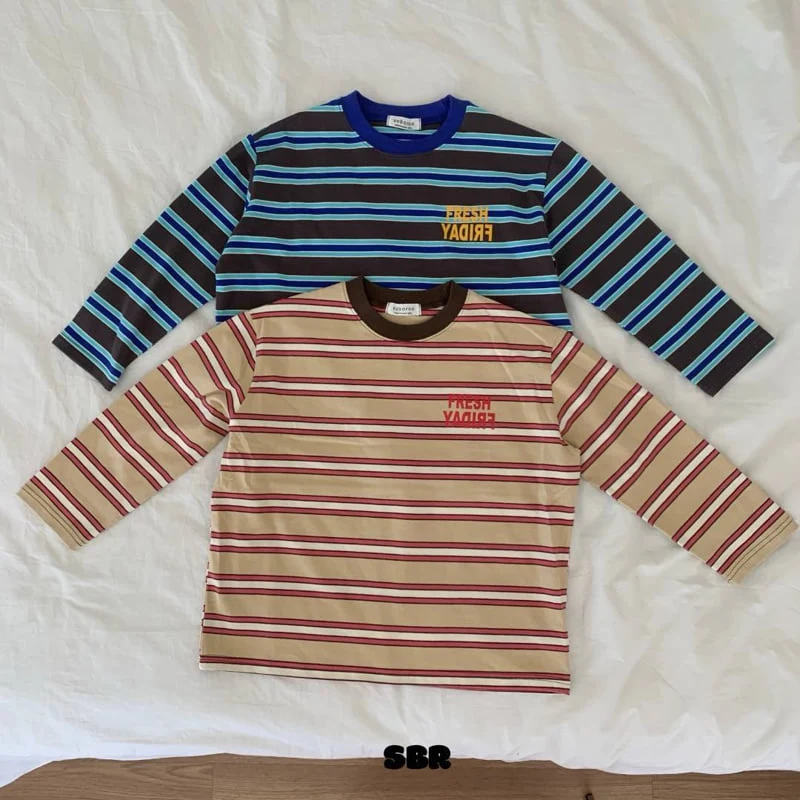 Soboroo - Korean Children Fashion - #discoveringself - Dought Stripe Tee - 12