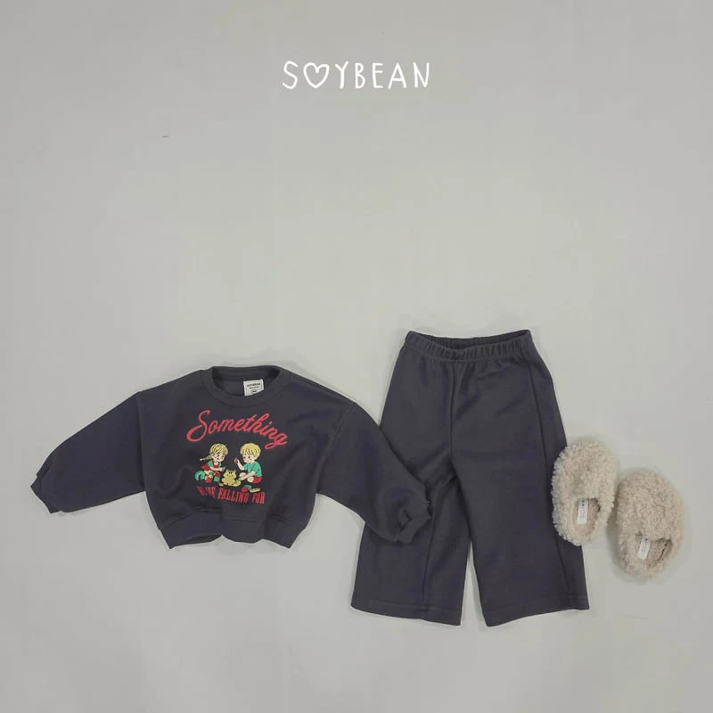 Soybean - Korean Children Fashion - #Kfashion4kids - Something Wide Top and Bottom Set - 5