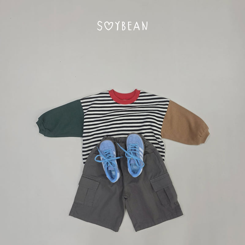Soybean - Korean Children Fashion - #kidzfashiontrend - Cargo Cotton Shorts - 4