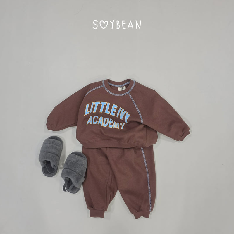 Soybean - Korean Children Fashion - #Kfashion4kids - Little Ivy Top and Bottom Set - 3