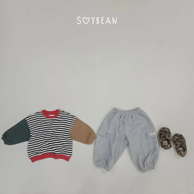 Soybean - Korean Children Fashion - #Kfashion4kids - Striped Crayon Sweatshirt - 11