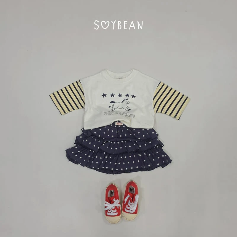 Soybean - Korean Children Fashion - #Kfashion4kids - Dot Cancan Skirt - 5