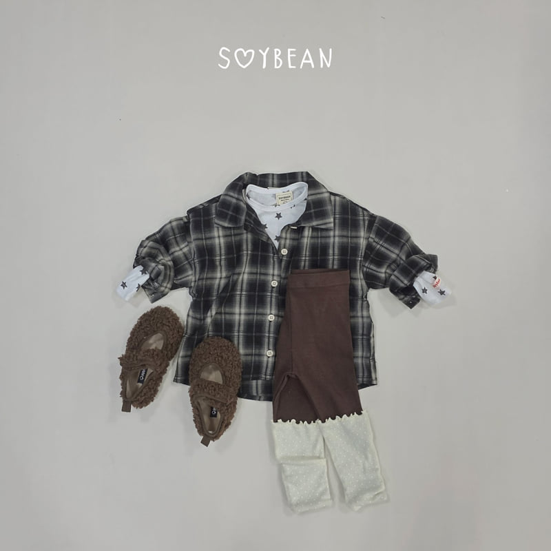 Soybean - Korean Children Fashion - #childofig - Star Slim Tee - 11
