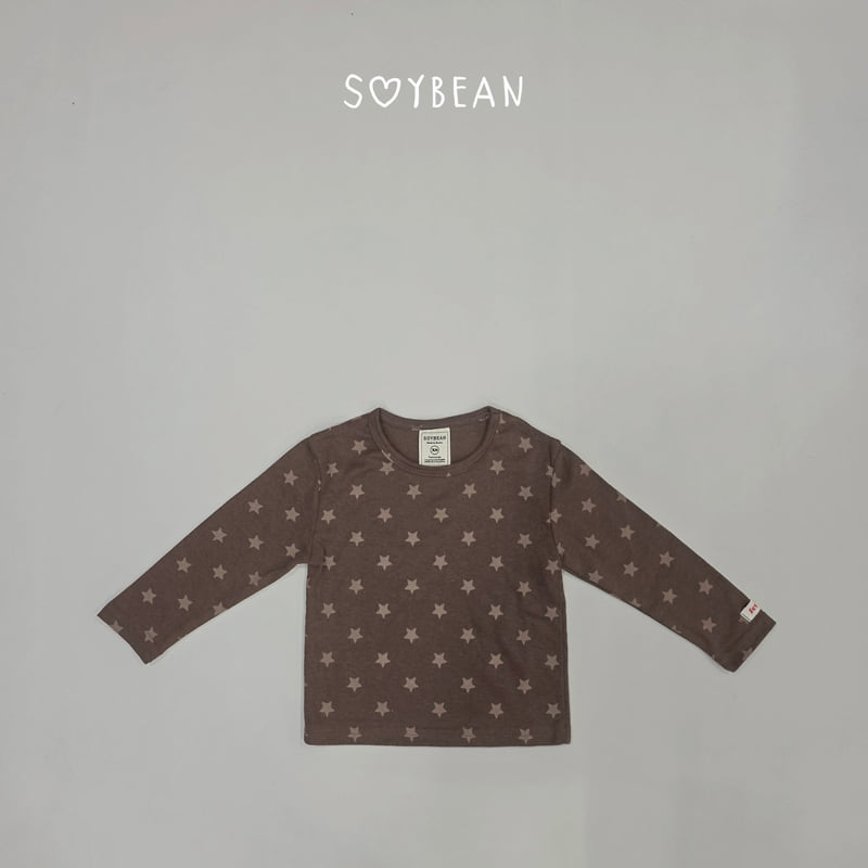 Soybean - Korean Children Fashion - #childofig - Star Slim Tee - 12