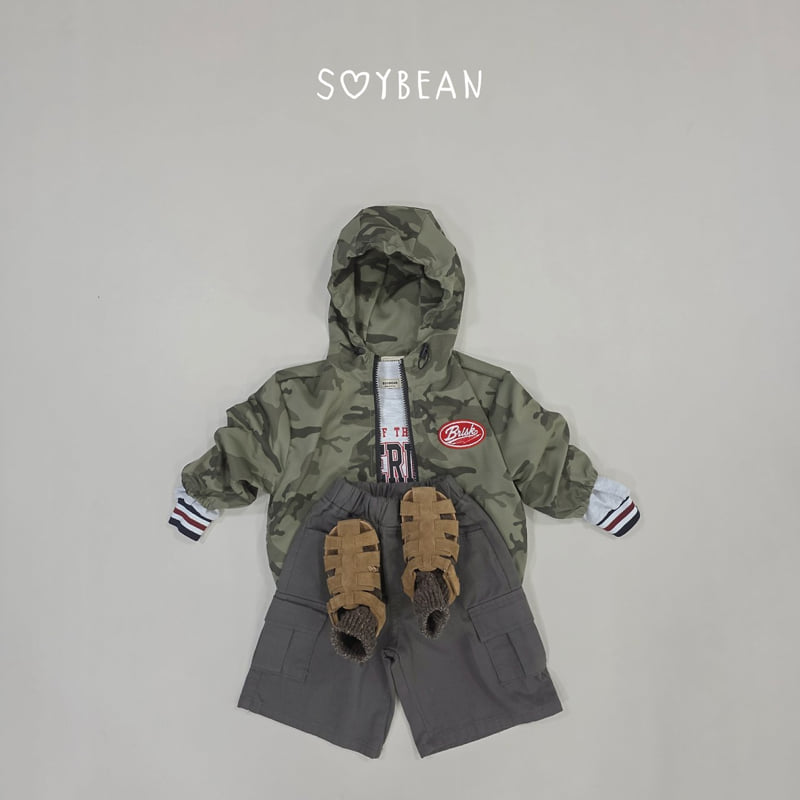 Soybean - Korean Children Fashion - #childofig - Cargo Cotton Shorts - 9