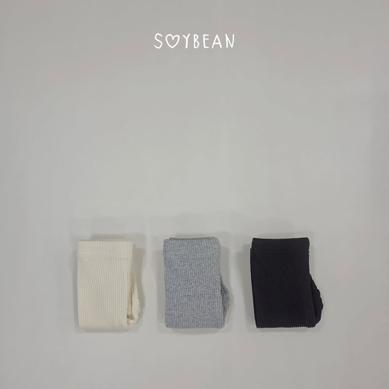 Soybean - Korean Children Fashion - #childofig - Ribbed Leggings - 9
