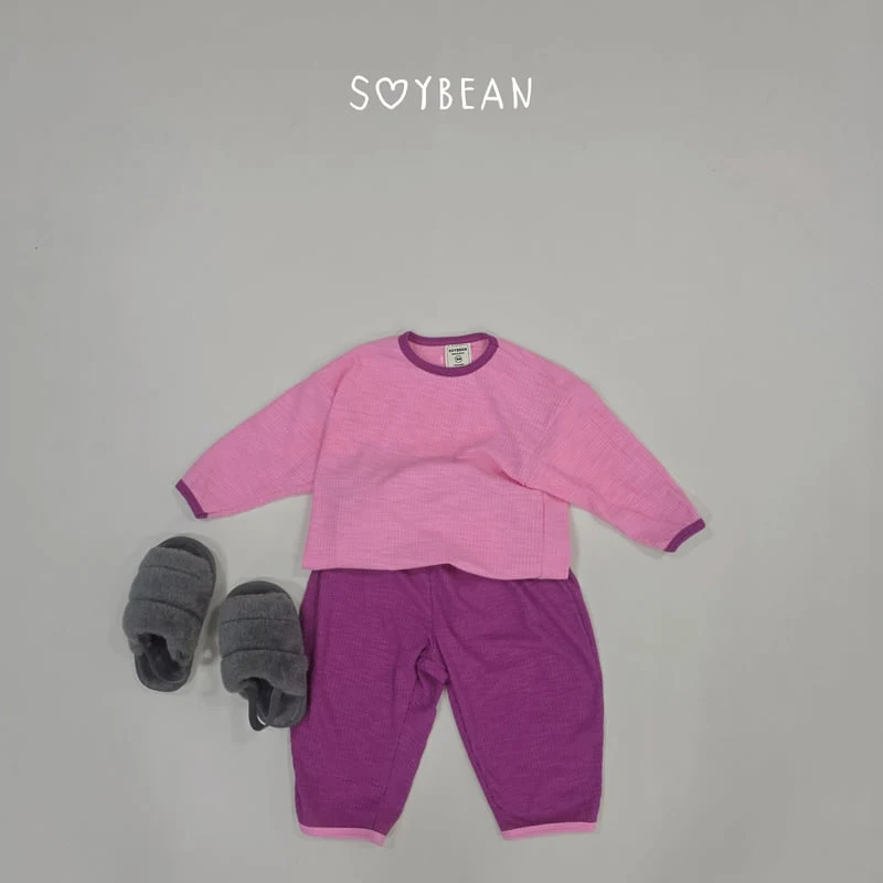 Soybean - Korean Children Fashion - #childofig - Loose Fit Collar Loungewear - 7