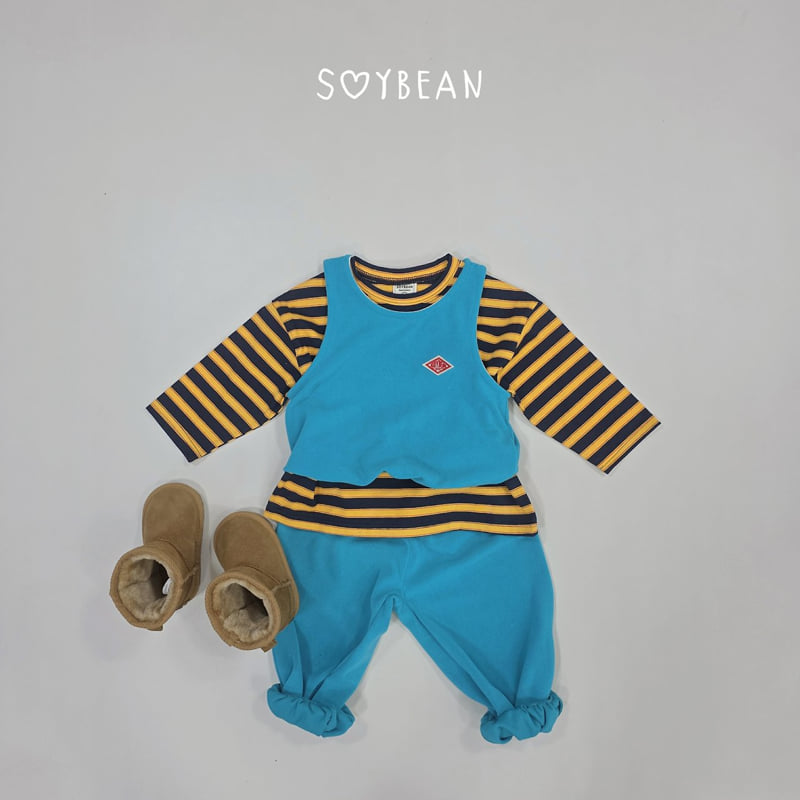 Soybean - Korean Children Fashion - #childofig - Marshmallow Top and Bottom Set - 3