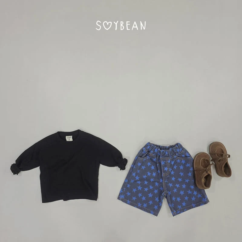 Soybean - Korean Children Fashion - #childofig - Star Bermuda Pants - 12