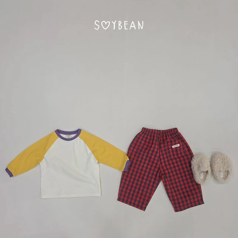 Soybean - Korean Children Fashion - #childofig - Check Check Autumn Pants - 10