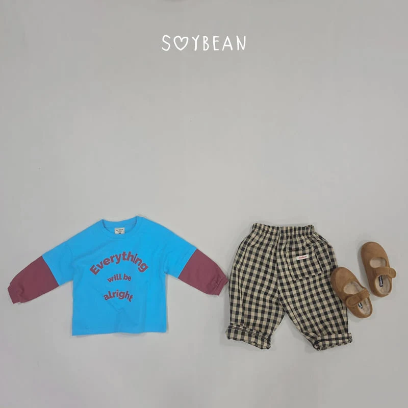 Soybean - Korean Children Fashion - #childofig - Check Check Autumn Pants - 11