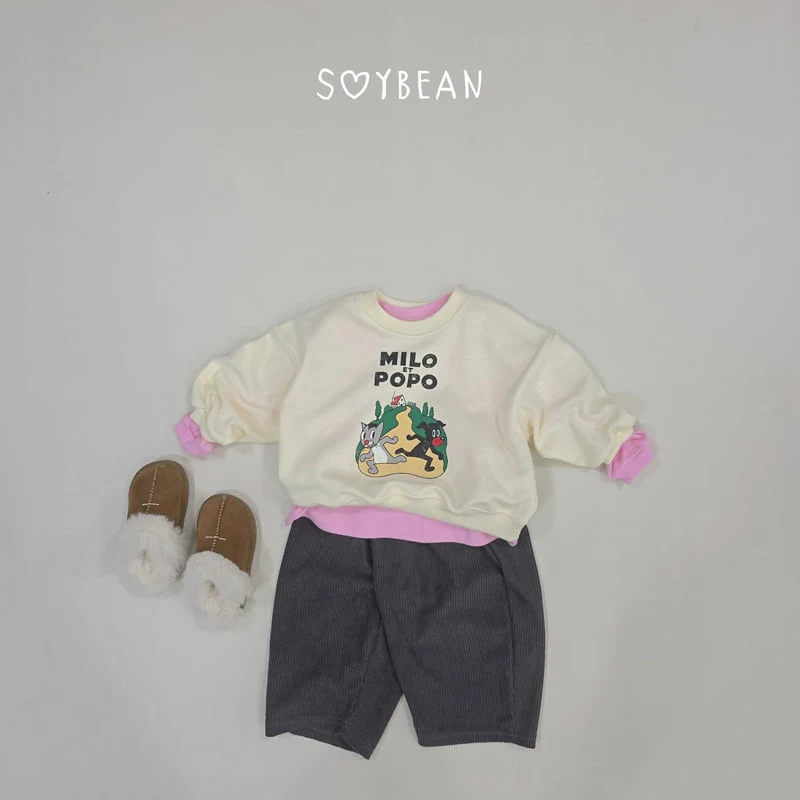 Soybean - Korean Children Fashion - #childofig - Loose Fit Tee - 10