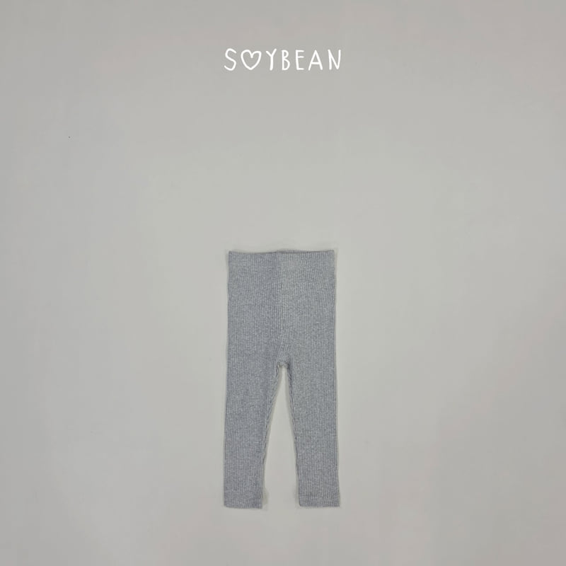 Soybean - Korean Children Fashion - #childrensboutique - Ribbed Leggings - 10