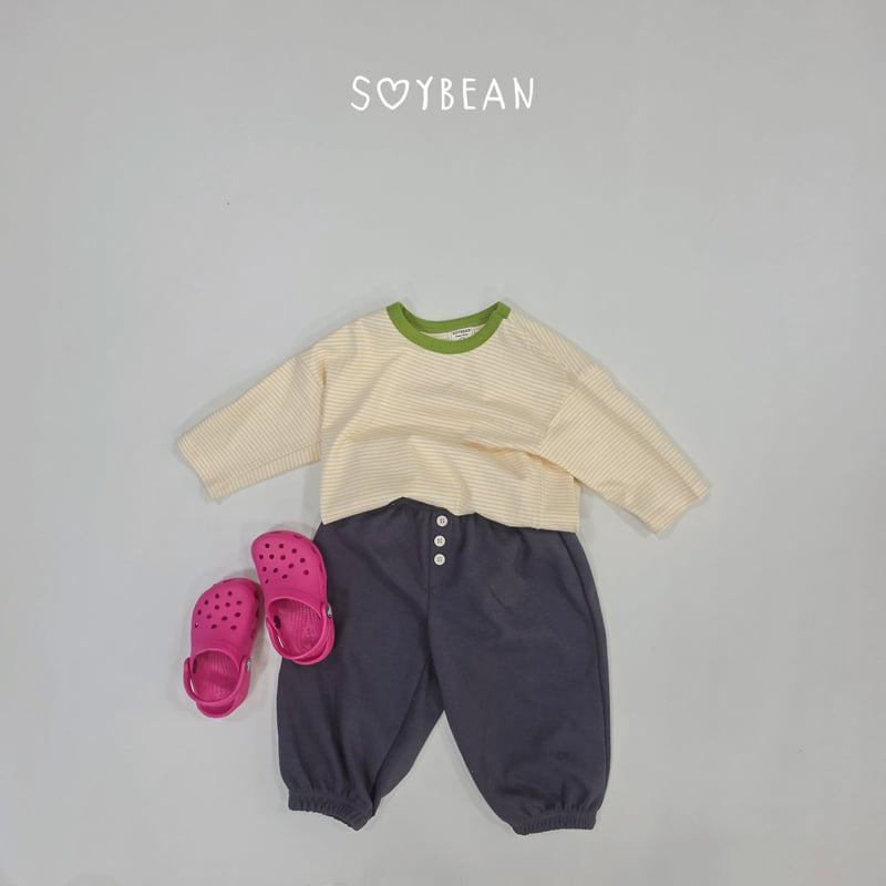 Soybean - Korean Children Fashion - #childrensboutique - Button Jogger Pants - 9