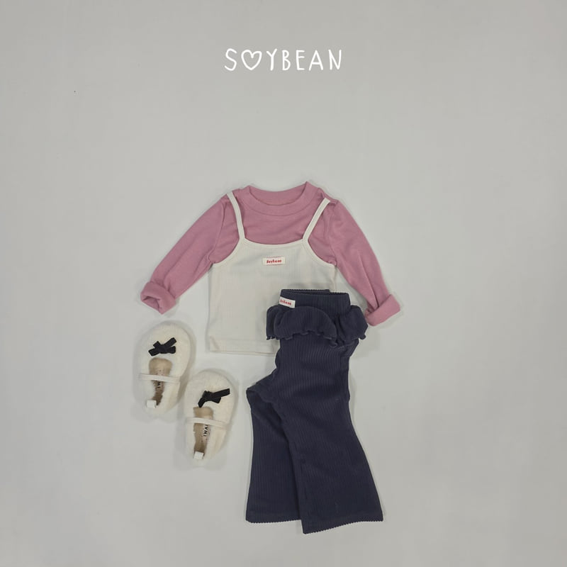 Soybean - Korean Children Fashion - #childrensboutique - Frill Flared Pants - 5