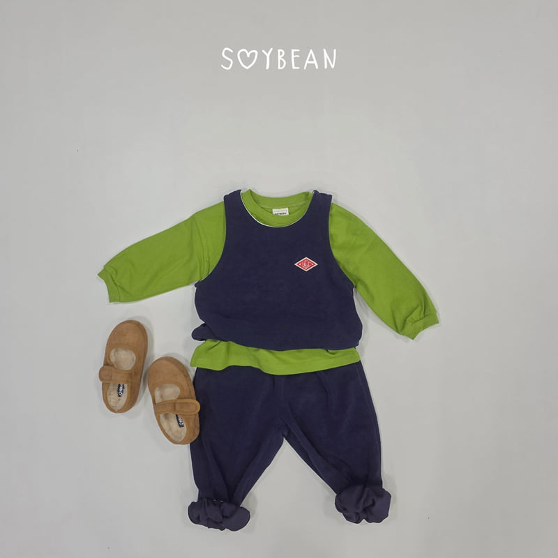 Soybean - Korean Children Fashion - #childofig - Marshmallow Top and Bottom Set - 4