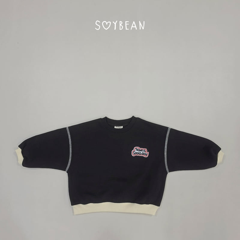 Soybean - Korean Children Fashion - #childrensboutique - Number 8 Boxy Tee - 8