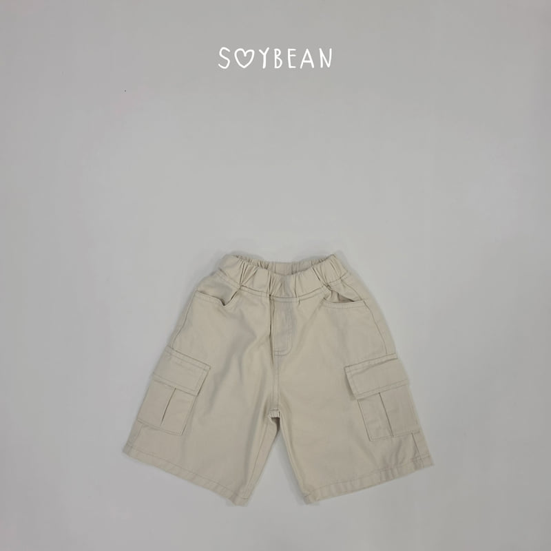 Soybean - Korean Children Fashion - #designkidswear - Cargo Cotton Shorts - 12