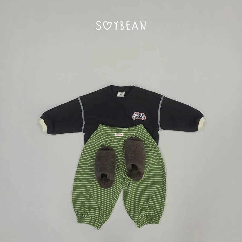 Soybean - Korean Children Fashion - #designkidswear - Striped Balloon Jogger Pants - 5