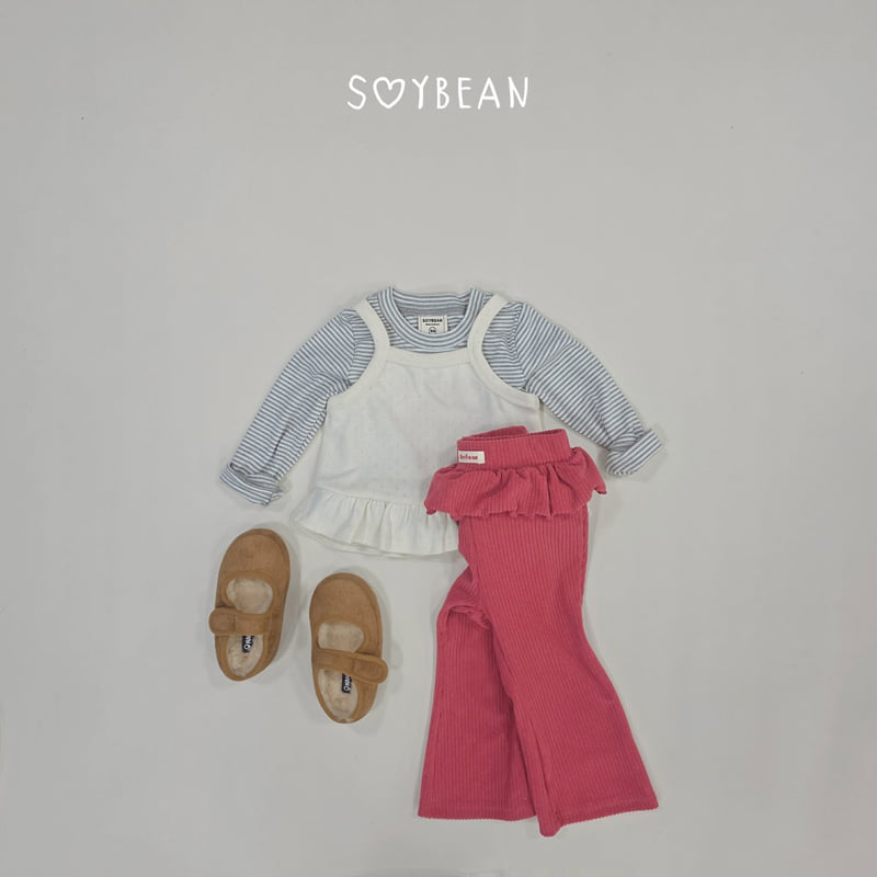 Soybean - Korean Children Fashion - #designkidswear - Frill Flared Pants - 6