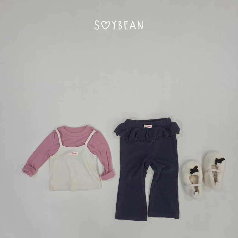 Soybean - Korean Children Fashion - #designkidswear - Two-in-One Layered Tee - 12