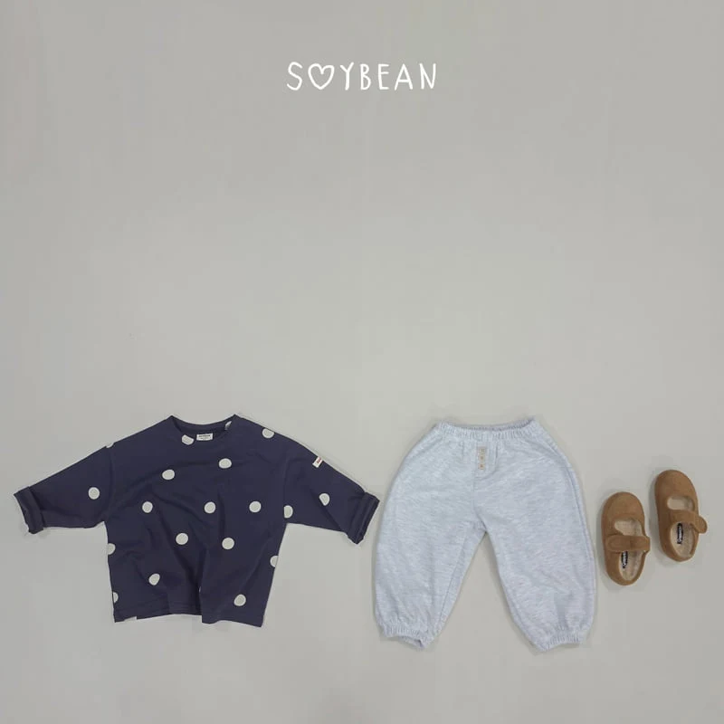 Soybean - Korean Children Fashion - #designkidswear - Dot King Boxy Tee - 8