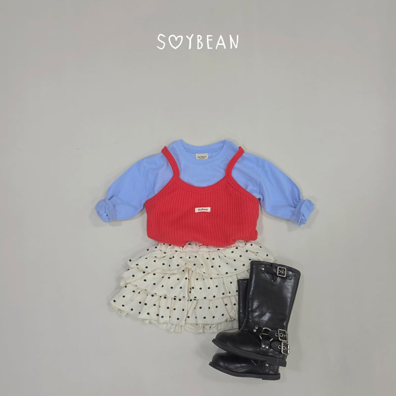 Soybean - Korean Children Fashion - #designkidswear - Knit Crop Bustier - 7