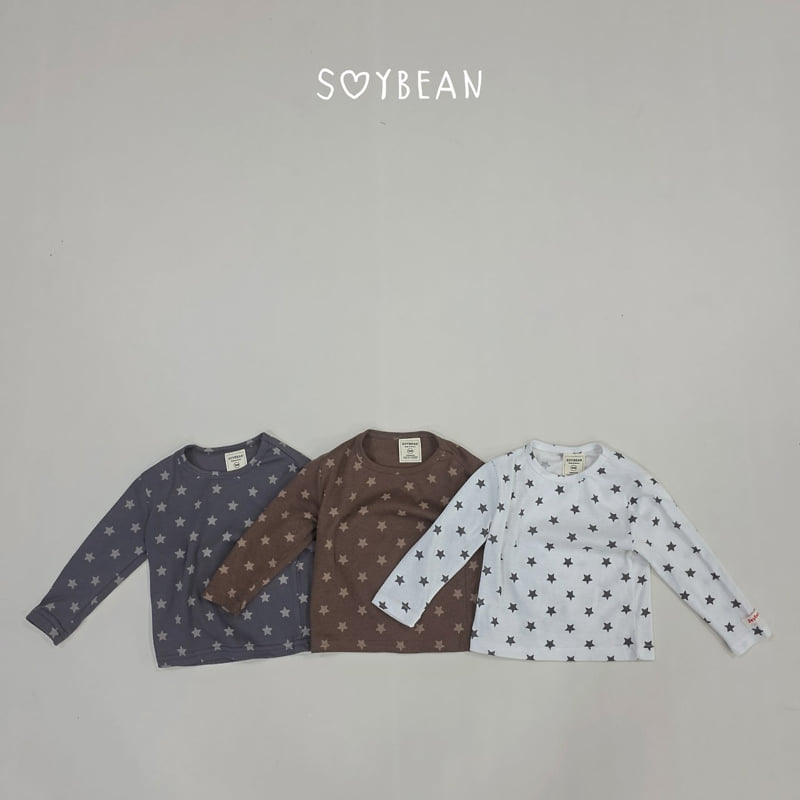 Soybean - Korean Children Fashion - #discoveringself - Star Slim Tee