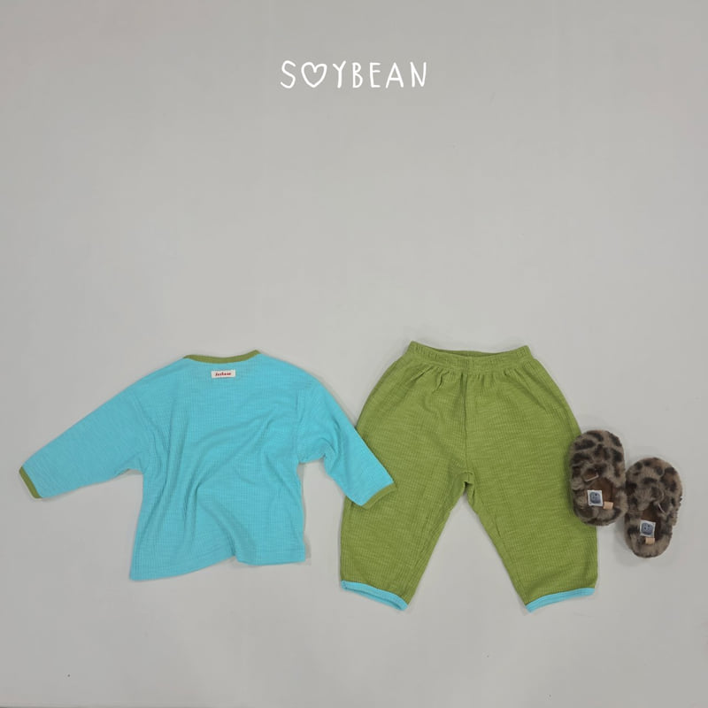 Soybean - Korean Children Fashion - #discoveringself - Loose Fit Collar Loungewear - 10