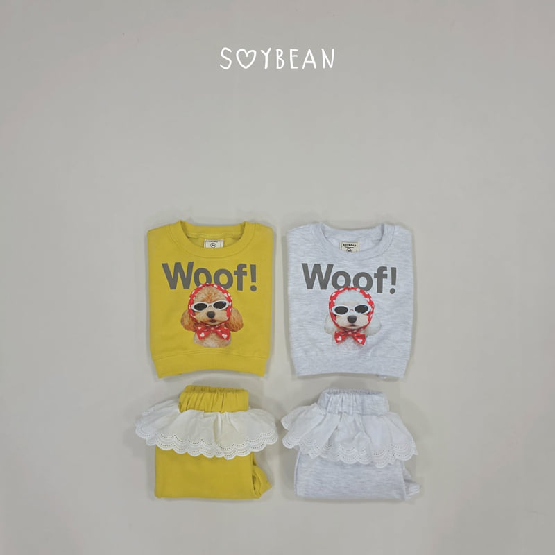 Soybean - Korean Children Fashion - #discoveringself - Mong Mong Frill Top and Bottom Set - 9
