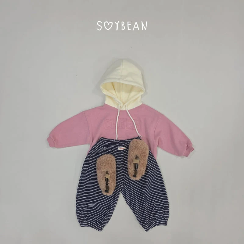 Soybean - Korean Children Fashion - #discoveringself - Striped Balloon Jogger Pants - 6