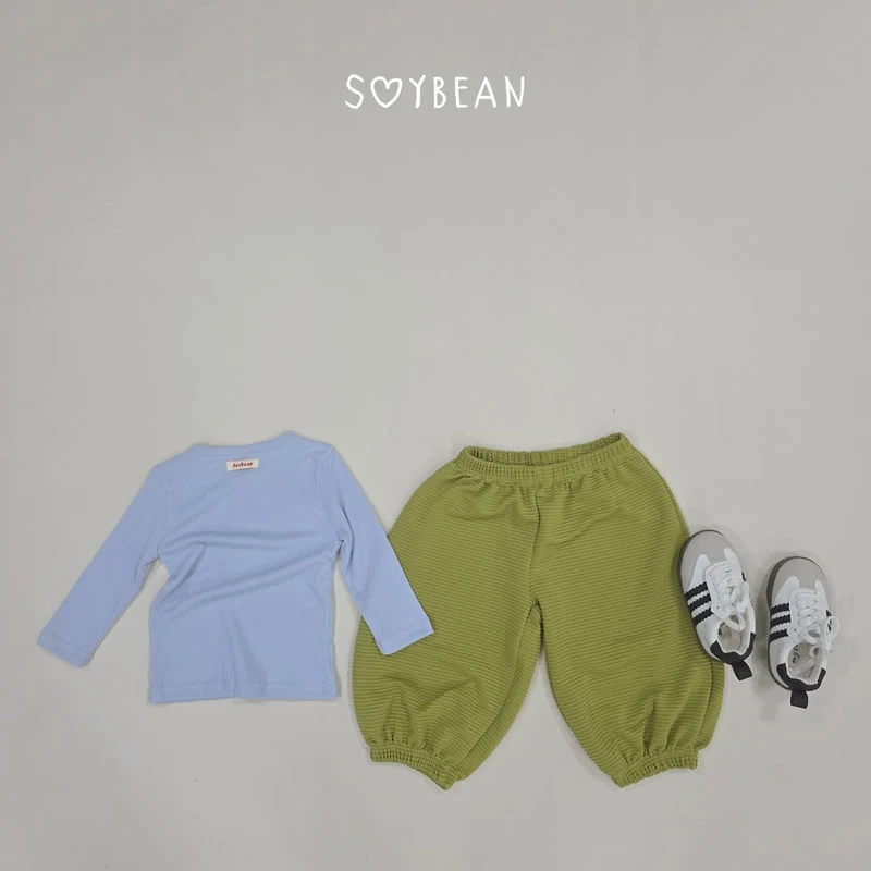 Soybean - Korean Children Fashion - #discoveringself - Kkoma Collar Top and Bottom Set - 12