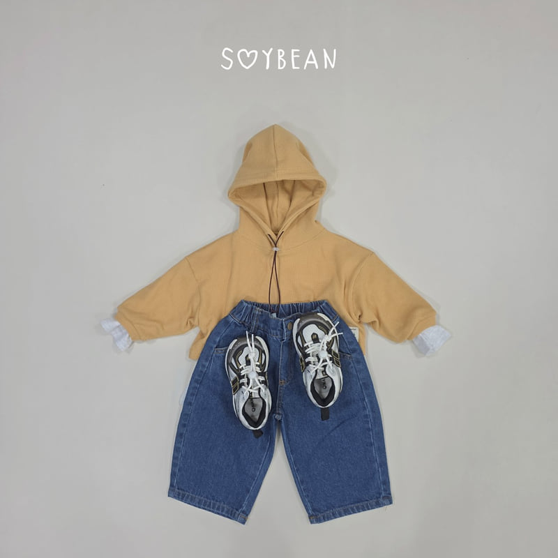 Soybean - Korean Children Fashion - #discoveringself - Open Denim Pants - 7