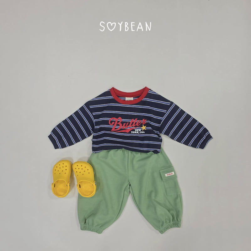 Soybean - Korean Children Fashion - #designkidswear - Button Striped Tee - 4