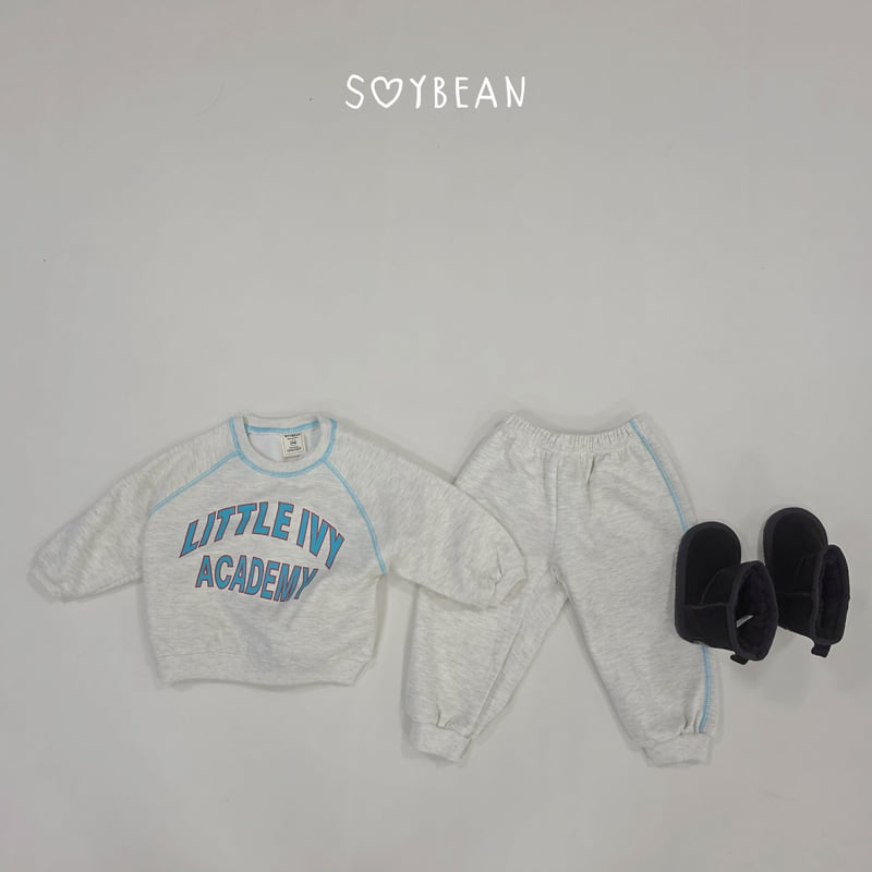 Soybean - Korean Children Fashion - #discoveringself - Little Ivy Top and Bottom Set - 12