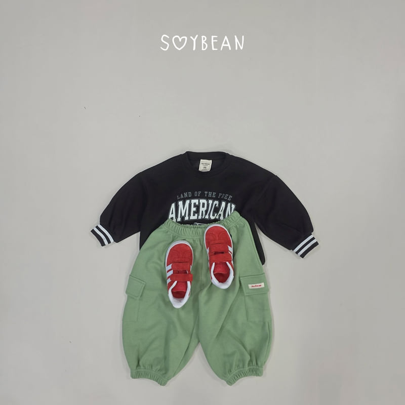 Soybean - Korean Children Fashion - #designkidswear - Wide Cargo Jogger Pants - 4