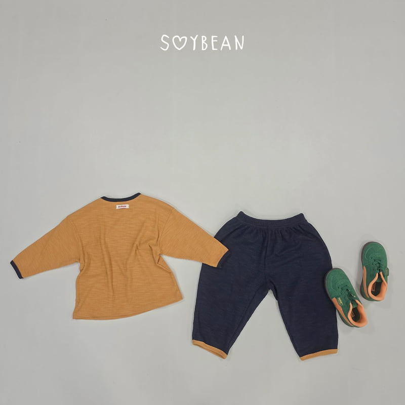 Soybean - Korean Children Fashion - #fashionkids - Loose Fit Collar Loungewear - 11